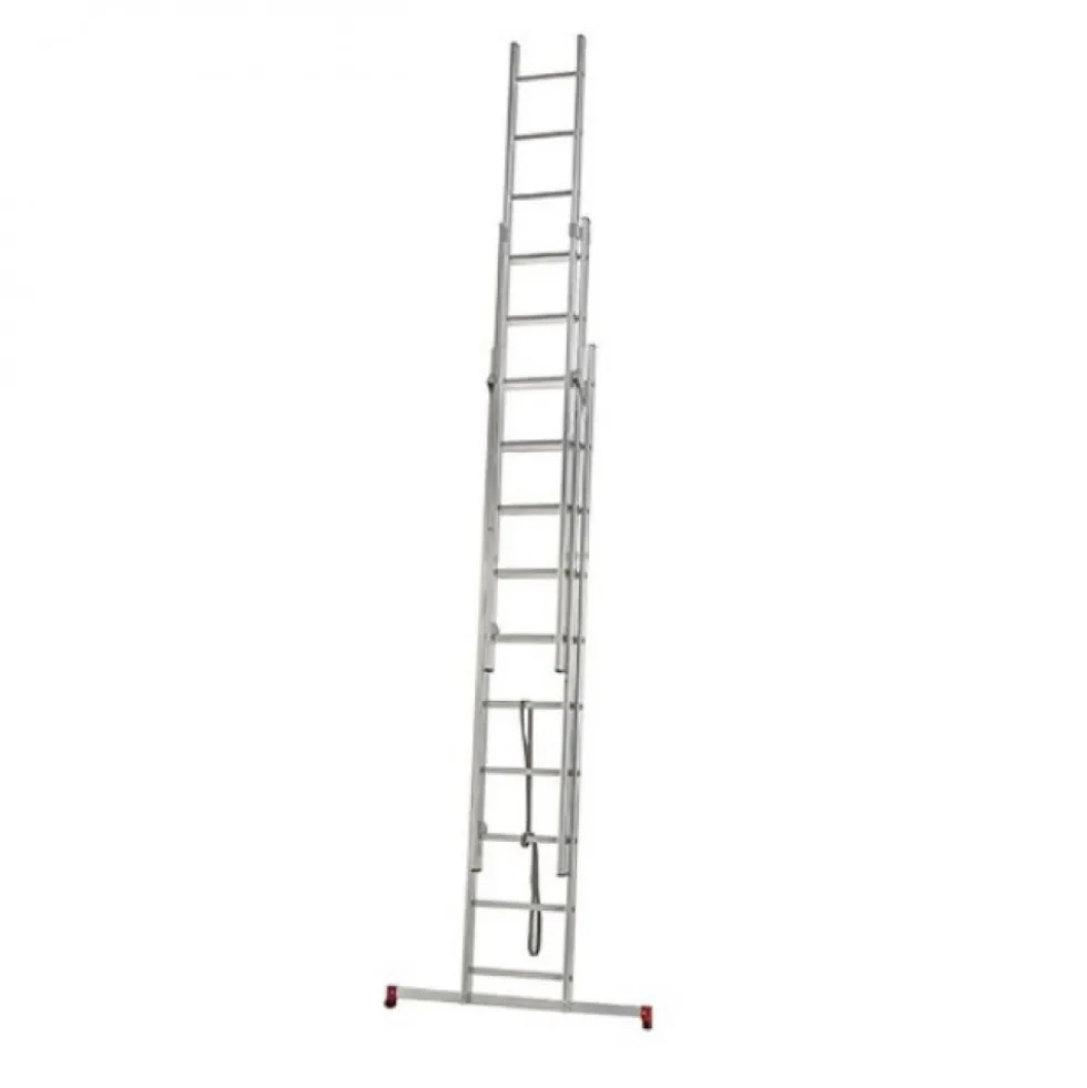 Echelle transformable 3 plans - 3x10 échelons - hauteur de travail 5,96m ESCALUX
