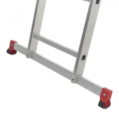 Echelle transformable 2 plans - 2x8 échelons - hauteur de travail 3,40m ESCALUX