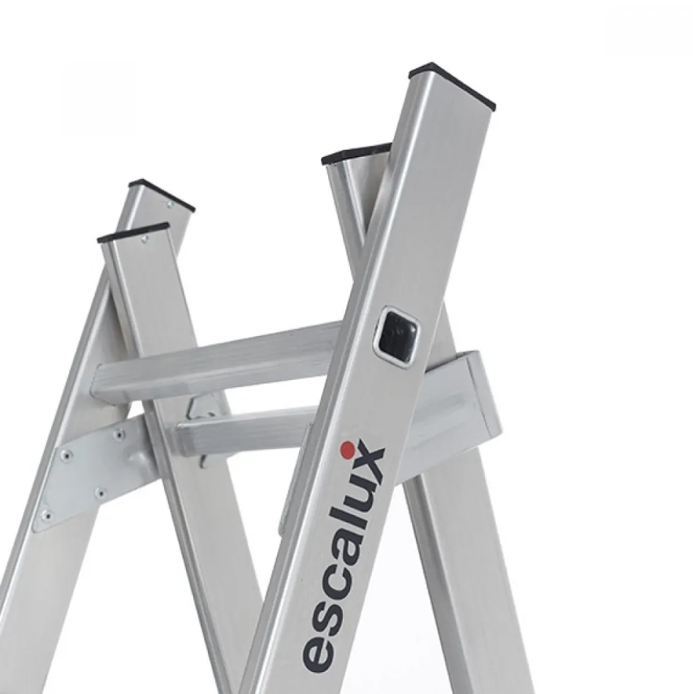 Echelle transformable 2 plans - 2x8 échelons - hauteur de travail 3,40m ESCALUX