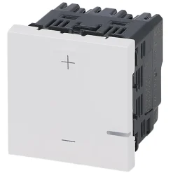 Ecovariateur universel 2 fils sans neutre 125W LED 2 modules Mosaic LEGRAND