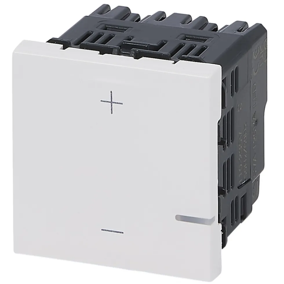 Ecovariateur universel 2 fils sans neutre 125W LED 2 modules Mosaic LEGRAND