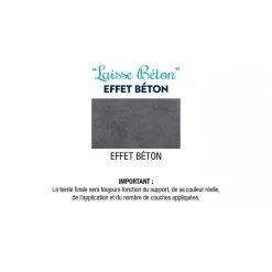 Effet béton - 500 ml base + 250 ml finition - Laisse béton 1919 by Mauler