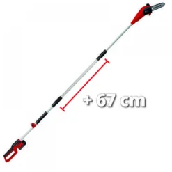 Elagueuse télescopique sans fil GC-LC 18/20 Li T-Solo - Power X-Change EINHELL