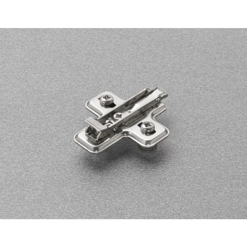 Embase cruciforme à clipser - pour charnière série 200 et Silentia+ SALICE