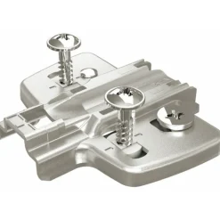 Embases pour ferrures d'angle et montant central HETTICH