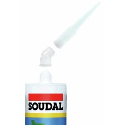 Embout à 45° - adaptable sur canule - pour cartouche de mastic SOUDAL