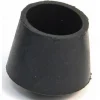 Embout caoutchouc noir couvrant pour tube diamètre 30 mm - reconditionné AVL