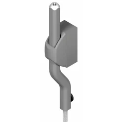 Embout de tringle pour crémone pompier - déporté de 18 mm LA CROISÉE DS