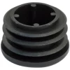 Embout noir entrant rond 28mm - reconditionné AVL