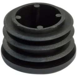 Embout noir entrant rond 28mm - reconditionné AVL