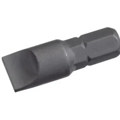 5 embouts de vissage choc 5/16'' fente - emmanchement 6 pans - 35 mm SAM OUTILLAGE