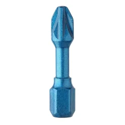 100 embouts de vissage Impact Blue-shock à empreinte Pozidriv - 30 mm DIAGER