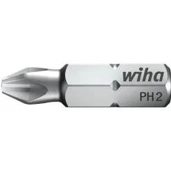 Embouts de vissage Phillips - standard - longueur 25mm - par 10 WIHA