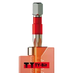 7 embouts longs TY Phillips/Pozidriv/Torx et porte-embouts Bitbuddy WIHA