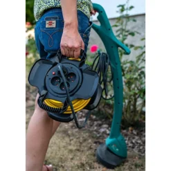 Enrouleur de câble - compact - 20 m - 3G1,5 - 4 prises - X-GUM BRENNENSTUHL