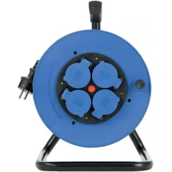 Enrouleur de câble multiprises - IB10157 - H07RNF - 3G1,5 - IP44 - 10 m CEBA