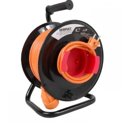 Enrouleur de jardin - HO5VVF 3G1.5 - orange DEBFLEX