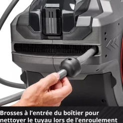 Enrouleur de tuyau sans fil GE-HR 18/30-1 Li-Solo - tuyau 30m - Power X-Change EINHELL