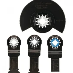 Ensemble 4 accessoires pour bois et métaux STARLOCK MAKITA