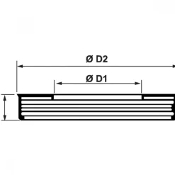 Ensemble bague et joint WC - Ø 125 - BJWC3 NICOLL