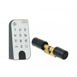 Ensemble cylindre électronique secuENTRY Home 5001 et clavier Pincode BURG WACHTER