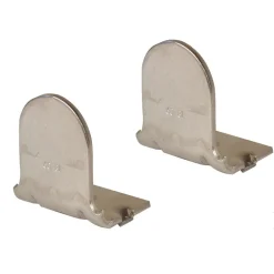 Ensemble de 2 arrêts pour espagnolette plate en inox 316L TORBEL