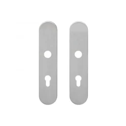 Ensemble de plaques de sécurité en inox ESG 675 pour béquille double KARCHER DESIGN