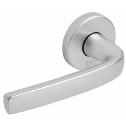 Ensemble de poignées sur rosaces en aluminium anodisé - Logio VACHETTE