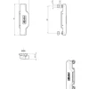 Entraîneur - pour oscillo-battant aluminium - polyamide FAPIM