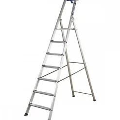 Escabeau 7 marches professionnel en aluminium - PRO 54 DUARIB