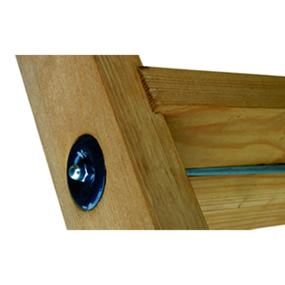 Escabeau professionnel en bois + tablette OUTIFRANCE