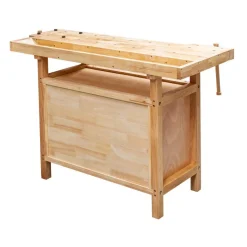 Etabli bois massif professionnel - longueur 1,3m - WB138C HOLZMANN