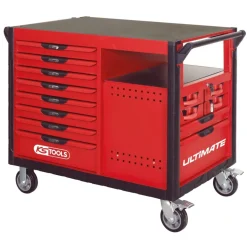Etabli mobile ULTIMATE® - 14 tiroirs KS TOOLS