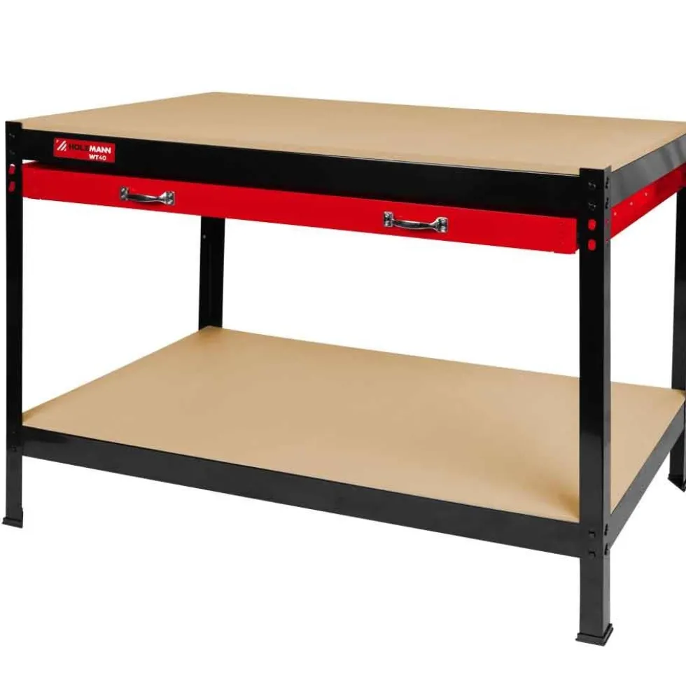 Etabli métallique avec tiroirs - WT40 HOLZMANN