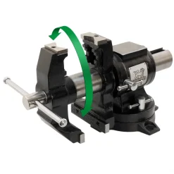 Etau d'établi multifonctions pivotant - 125 mm - EMR 125 PEUGEOT