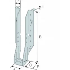 Etrier à brides latérales - IUSE239/48 - reconditionné SIMPSON Strong-Tie