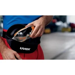 Etui-ceinture en toile pour lunettes masques uvex - noir UVEX