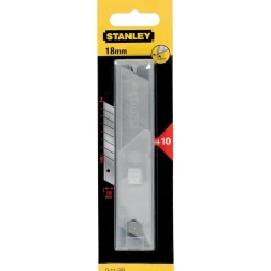 Etui de 10 lames de cutter - 110 x 18 mm STANLEY