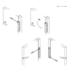 Ferme-porte à ressort - MB JUSTOR