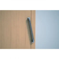 Ferme-porte à ressort - Spirale 20 kg max - 280 mm - Nickelé - TS60AL ABUS