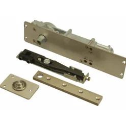 Ferme-porte sur platine inox - force 3 - Janus linteau SEVAX