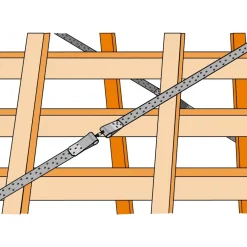 Feuillard perforé en acier galvanisé - FP SIMPSON Strong-Tie