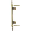 Fiche à lacets massives à lames en acier vieux laiton-diamètre 13 mm DUBOIS