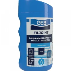 Fil d'étanchéité (filasse nylon silicone) : bobine 100 m GEB