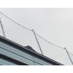 Filet de protection contre la chute - périphérique - garde-corps CORDERIE MESNARD