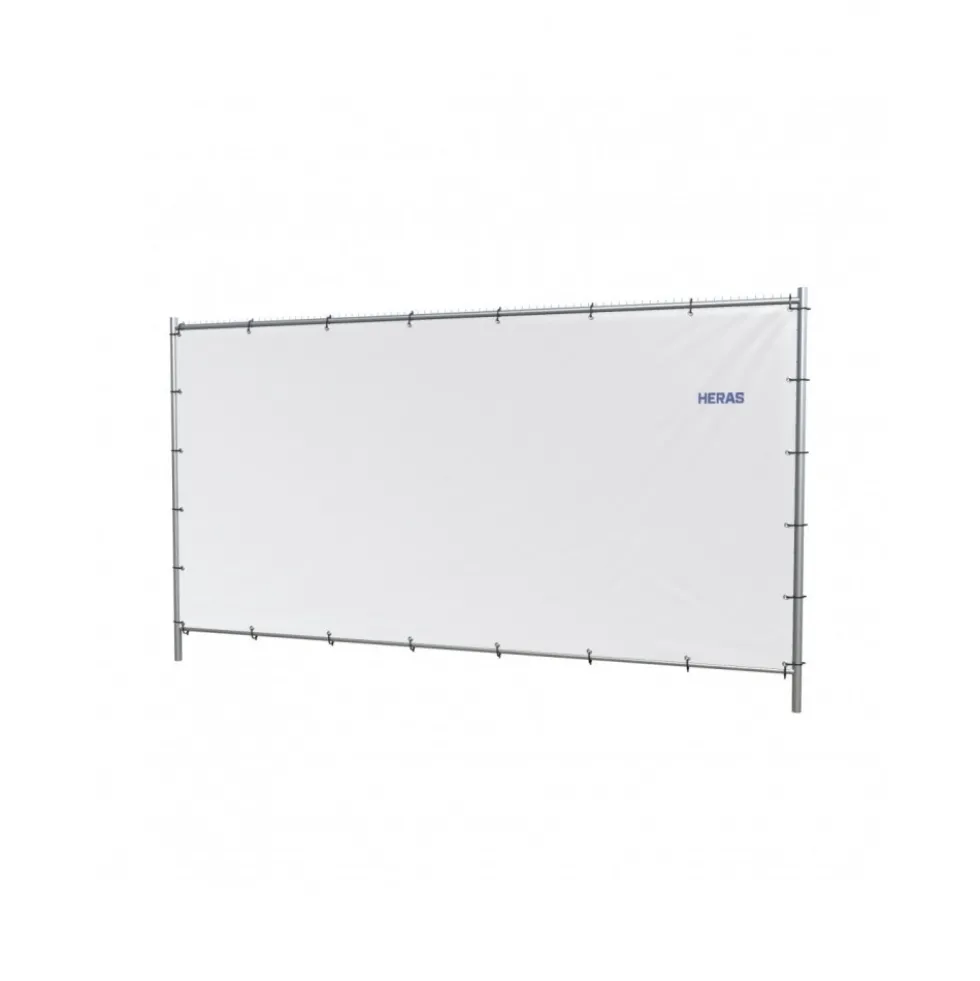 Filet pour barrière de chantier blanc - 130g/m² JET7GARDEN