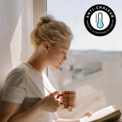 Film adhésif anti-chaleur pour surfaces vitrées NORDLINGER