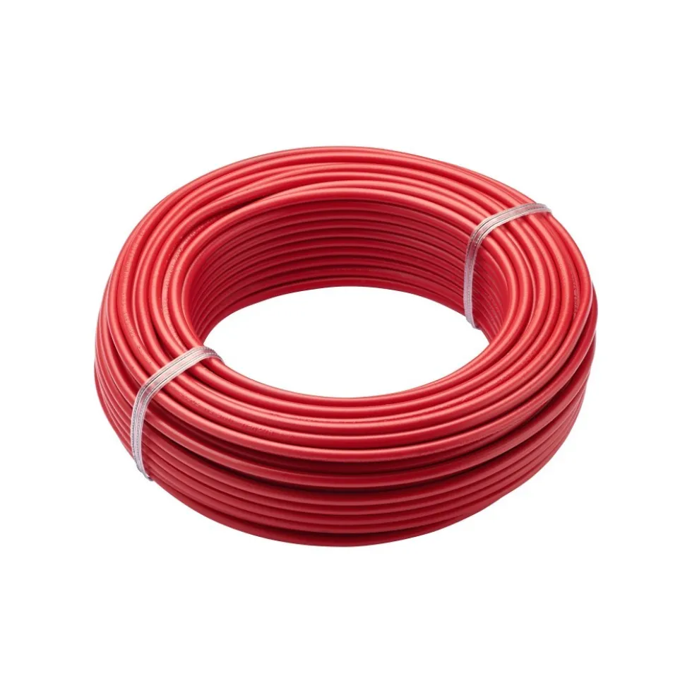 Fil rigide HO7V-U - 1,5 mm² - Rouge DEBFLEX