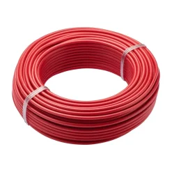 Fil rigide HO7V-U - 2,5 mm² - Rouge DEBFLEX