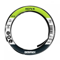 Fil souple HO7V-K - 1,5 mm² - 10 m - Noir DEBFLEX
